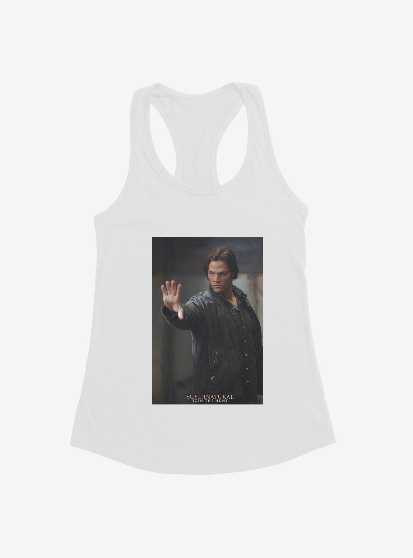 Supernatural Sam Winchester Magic Pose Girls Tank