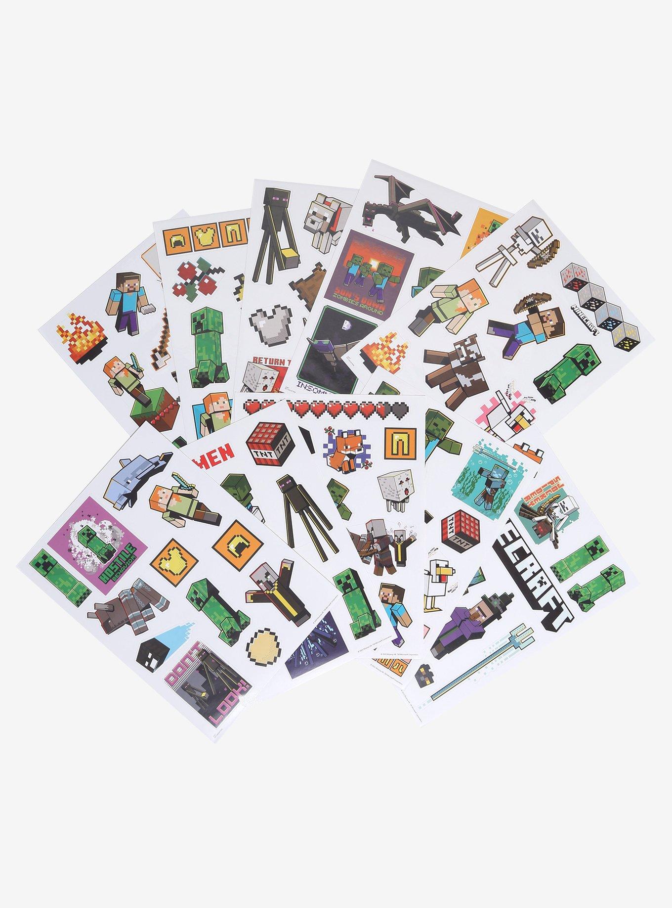 Minecraft Character & Icons Sticker Set, , hi-res