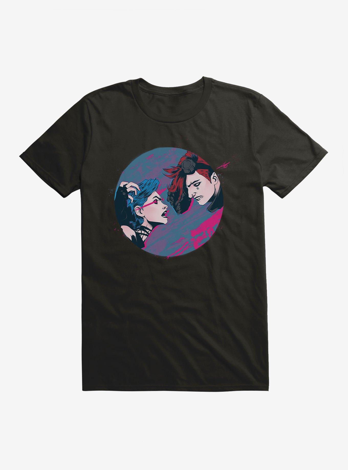 Arcane Jinx VS Vi T-Shirt,All Products : American Fashion Style Bags On Sale