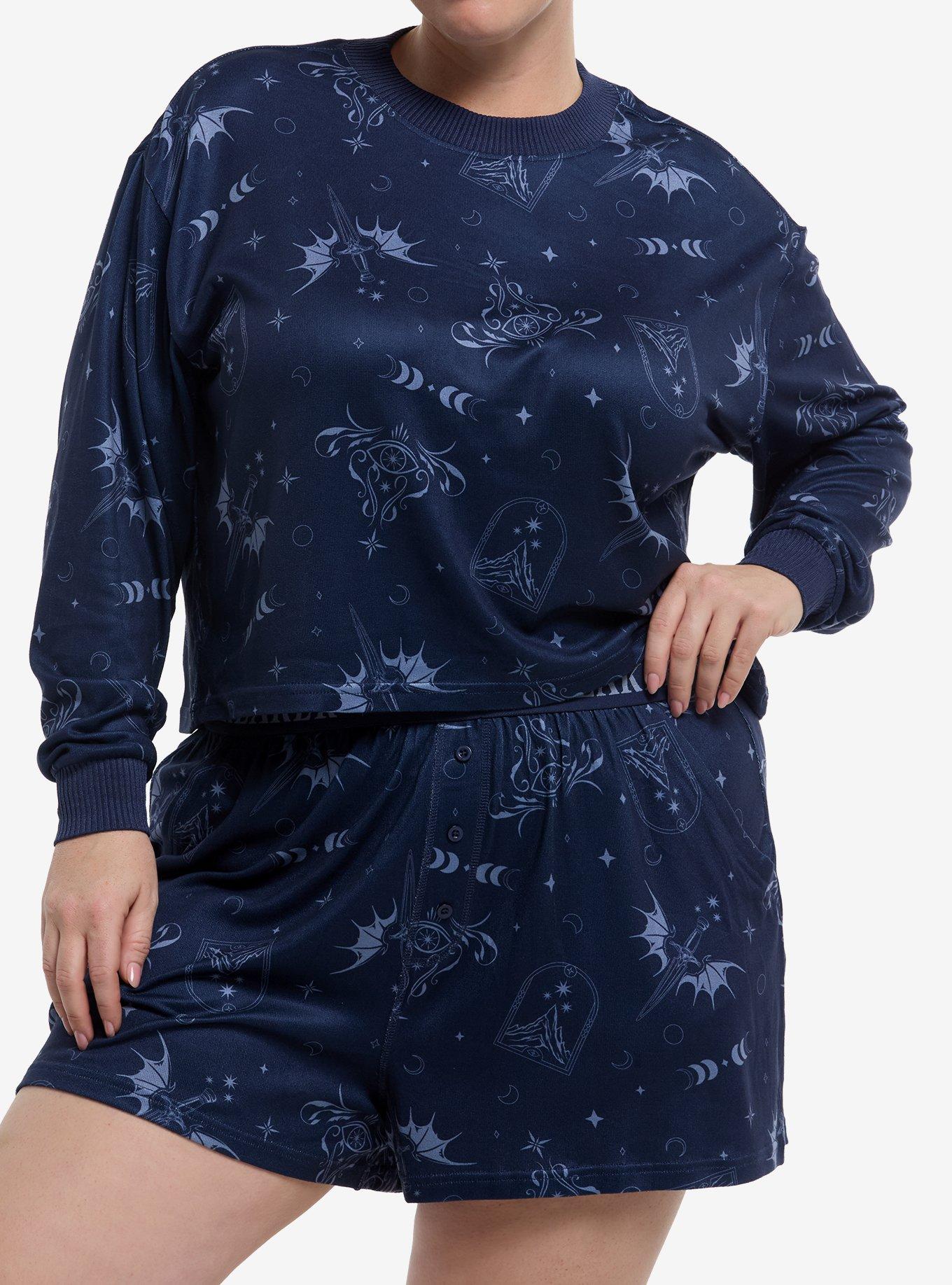 A Court Of Thorns And Roses Icon Lounge Set Plus Size, , hi-res