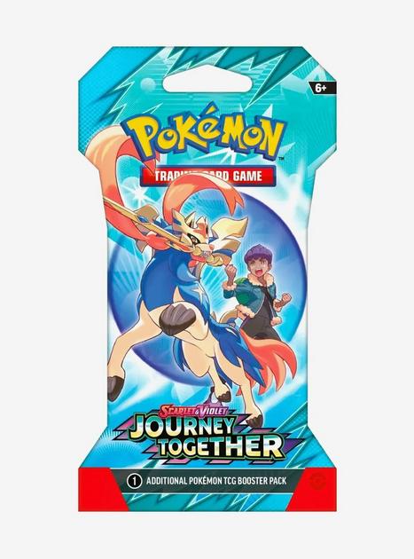pokemon joirney together booster box Journey Together Booster Pack x 5 (LIVE) – AllPokeTCG