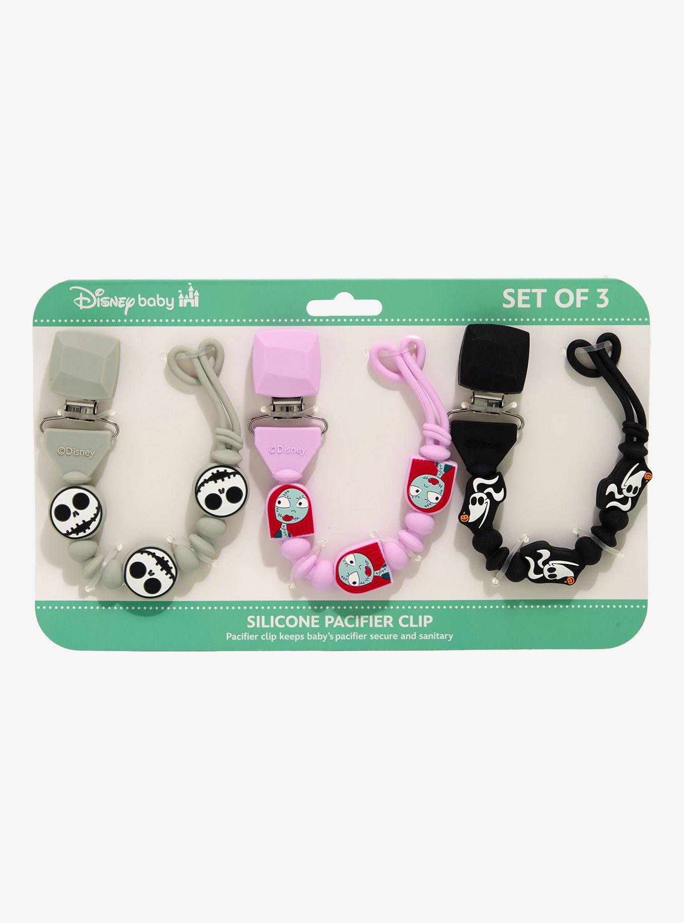 Disney The Nightmare Before Christmas Pacifier Clip Set — BoxLunch Exclusive, , hi-res