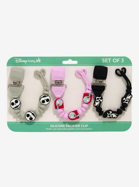 Disney The Nightmare Before Christmas Pacifier Clip Set — BoxLunch
