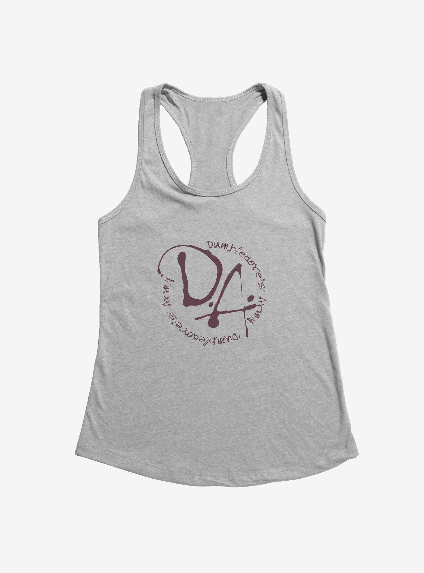 Harry Potter Dumbledore's Army Logo Girls Tank, HEATHER, hi-res