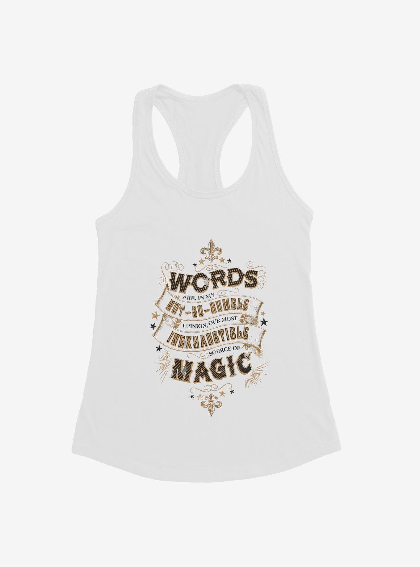 Harry Potter Words Are Magic Girls Tank, , hi-res