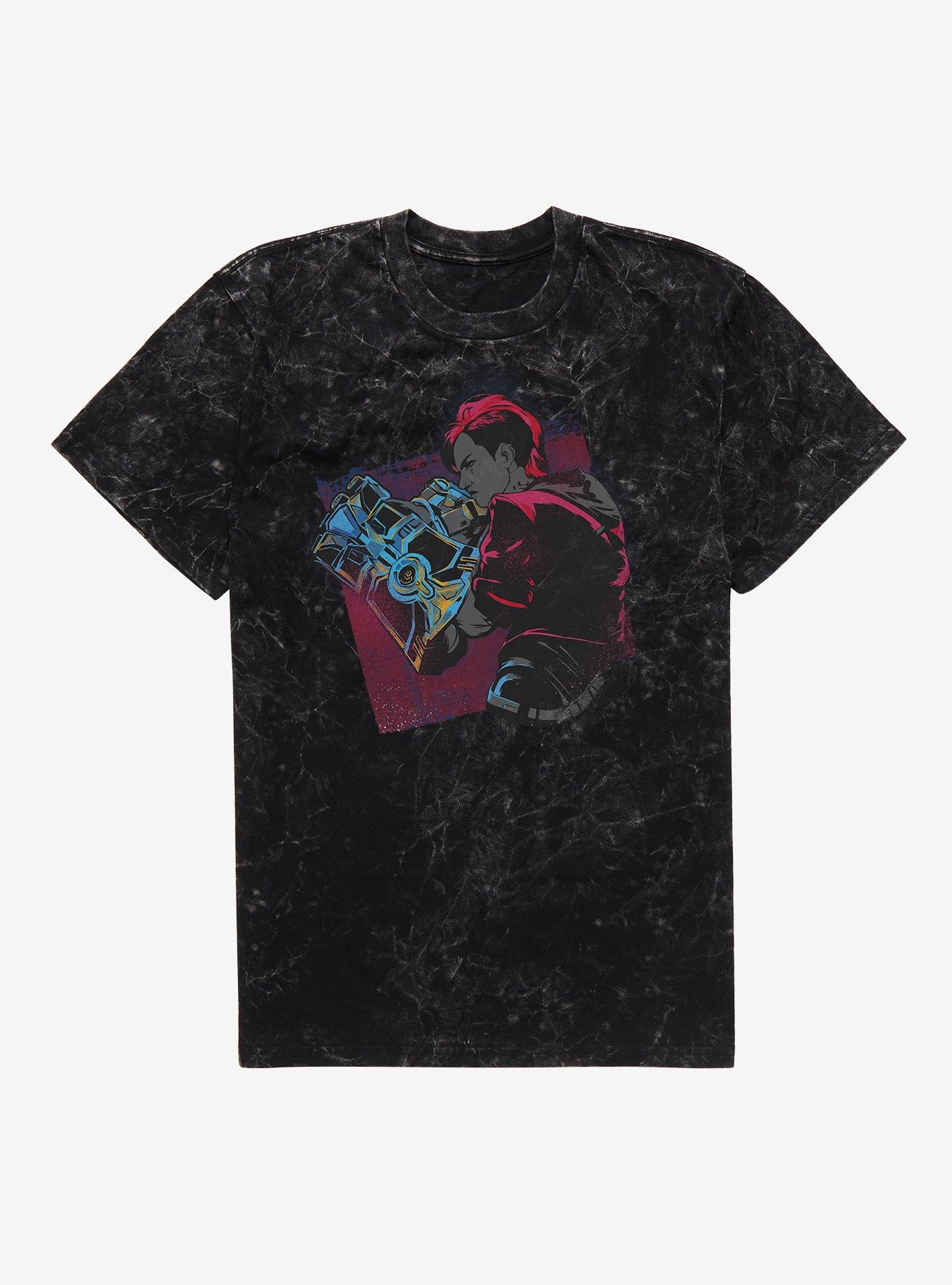 Arcane Vi Fight Mineral Wash T-Shirt,All Products : American Fashion Style Bags On Sale