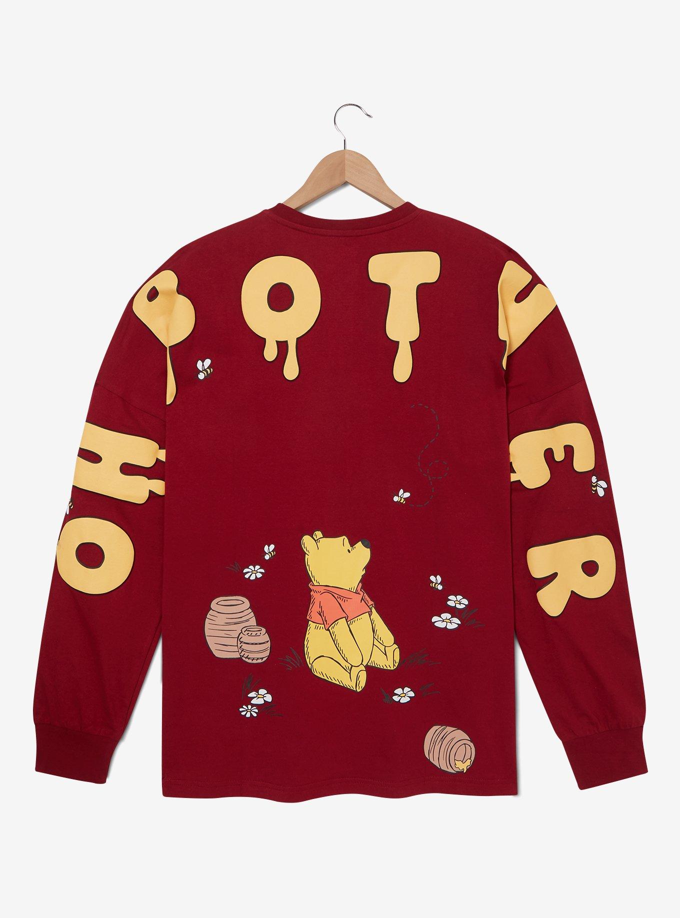 Disney Winnie the Pooh Oh Bother Long Sleeve Jersey — BoxLunch Exclusive, , hi-res