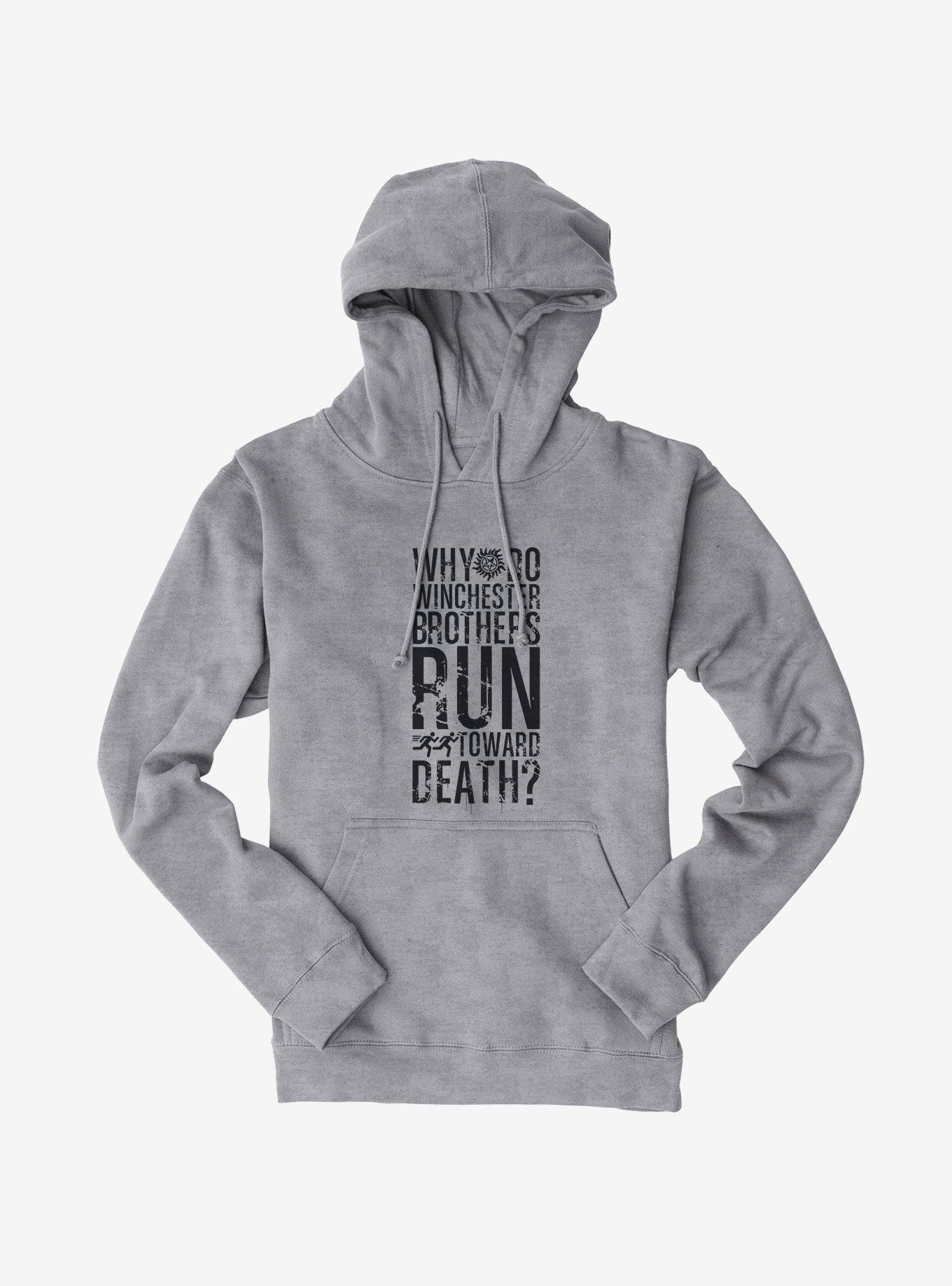 Supernatural Run Toward Death Hoodie, , hi-res