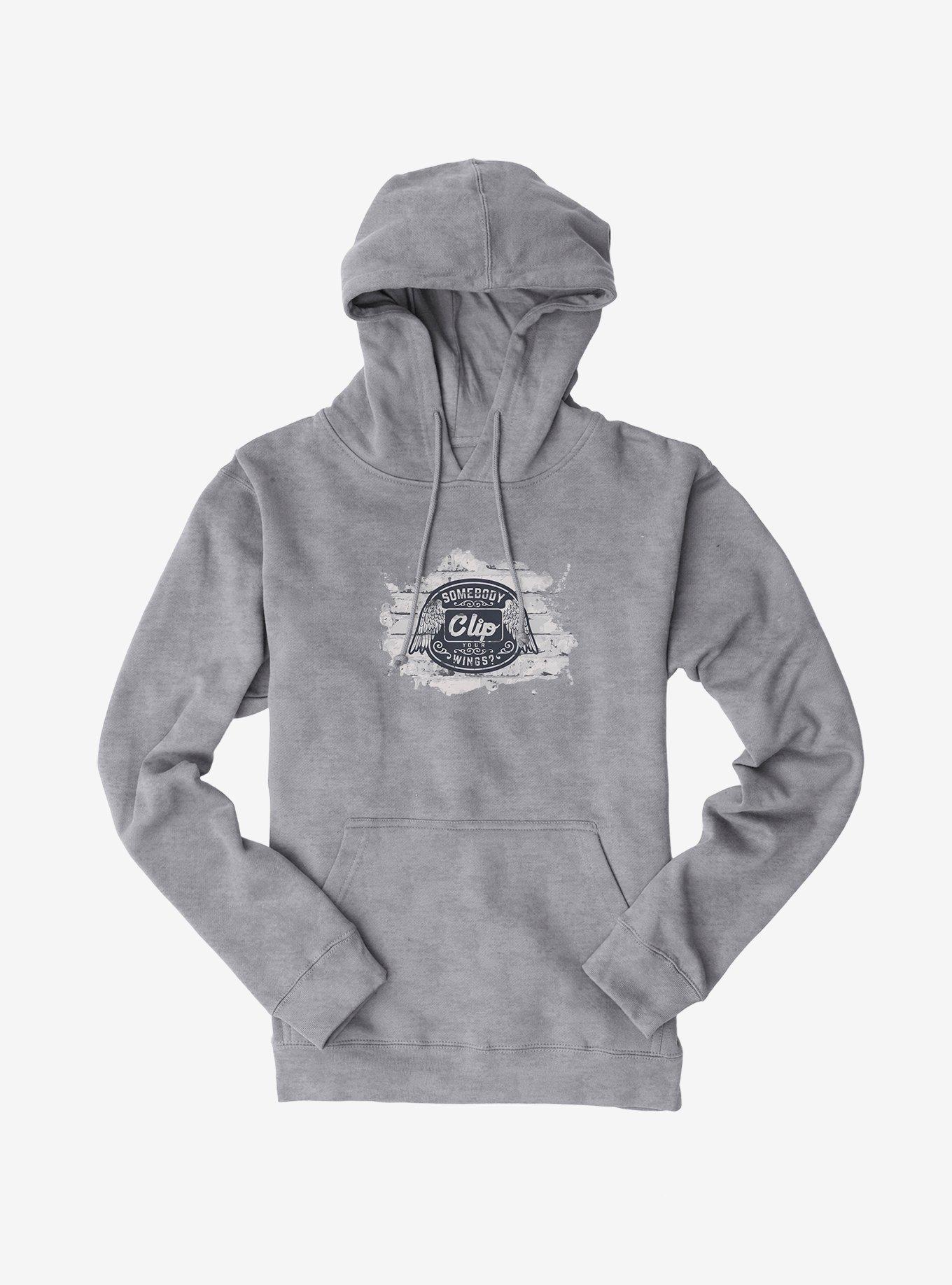 Supernatural Clip Your Wings Hoodie, , hi-res