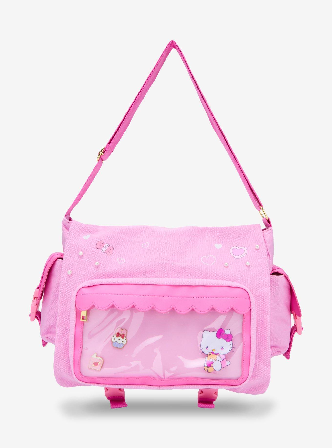 Hello Kitty Pin Collector Messenger Bag, , hi-res