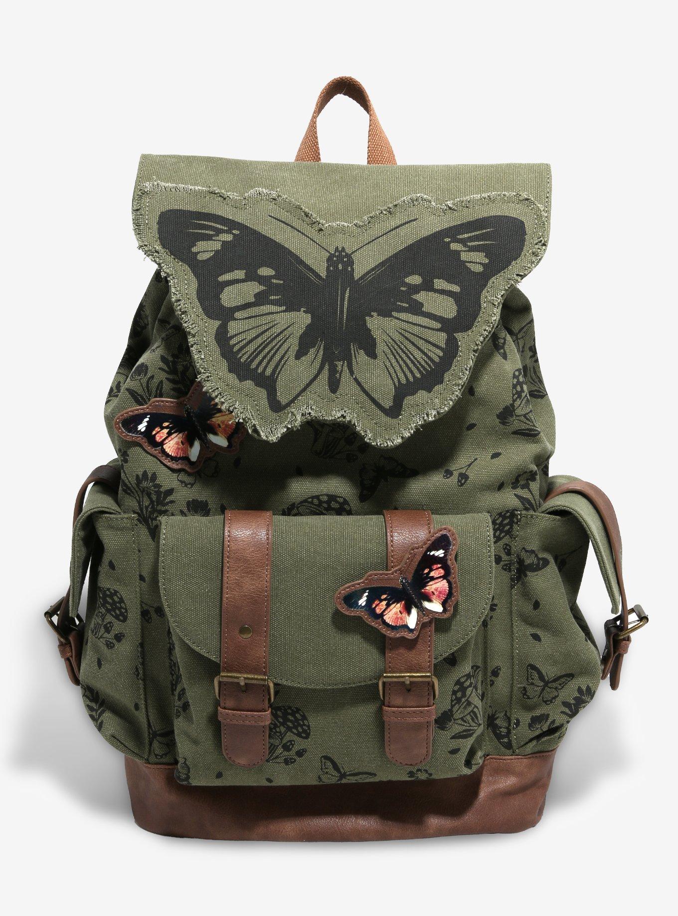 Butterfly Slouch Backpack, , hi-res