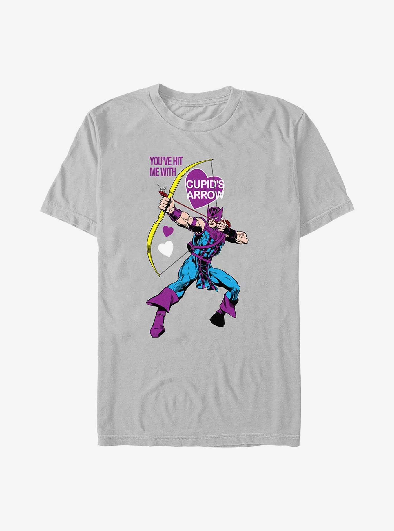 Marvel Avengers Hawkeye Cupid's Arrow T-Shirt, , hi-res