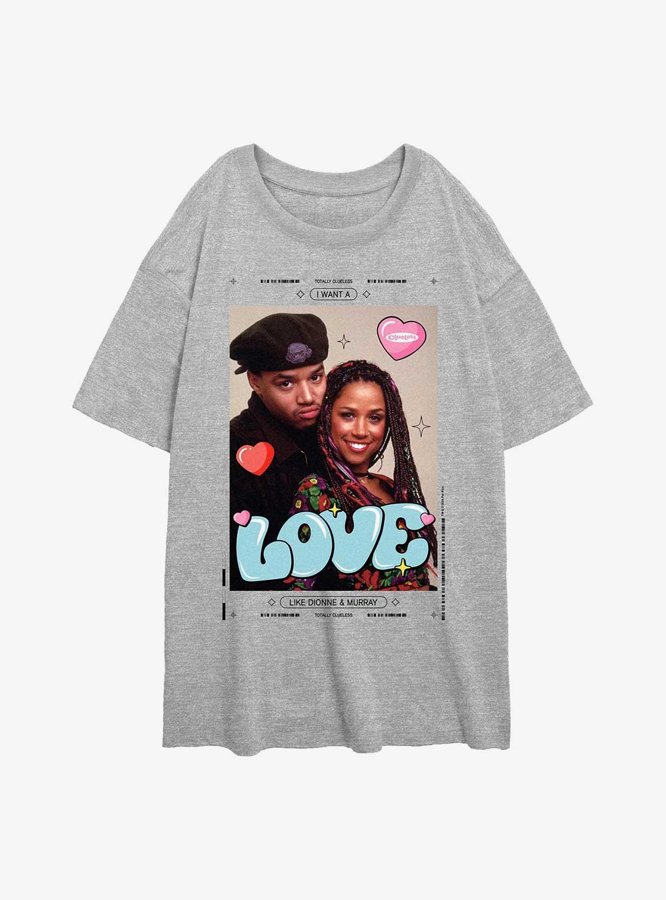 Clueless Love Like Dionne And Murray Girls Oversized T-Shirt, , hi-res