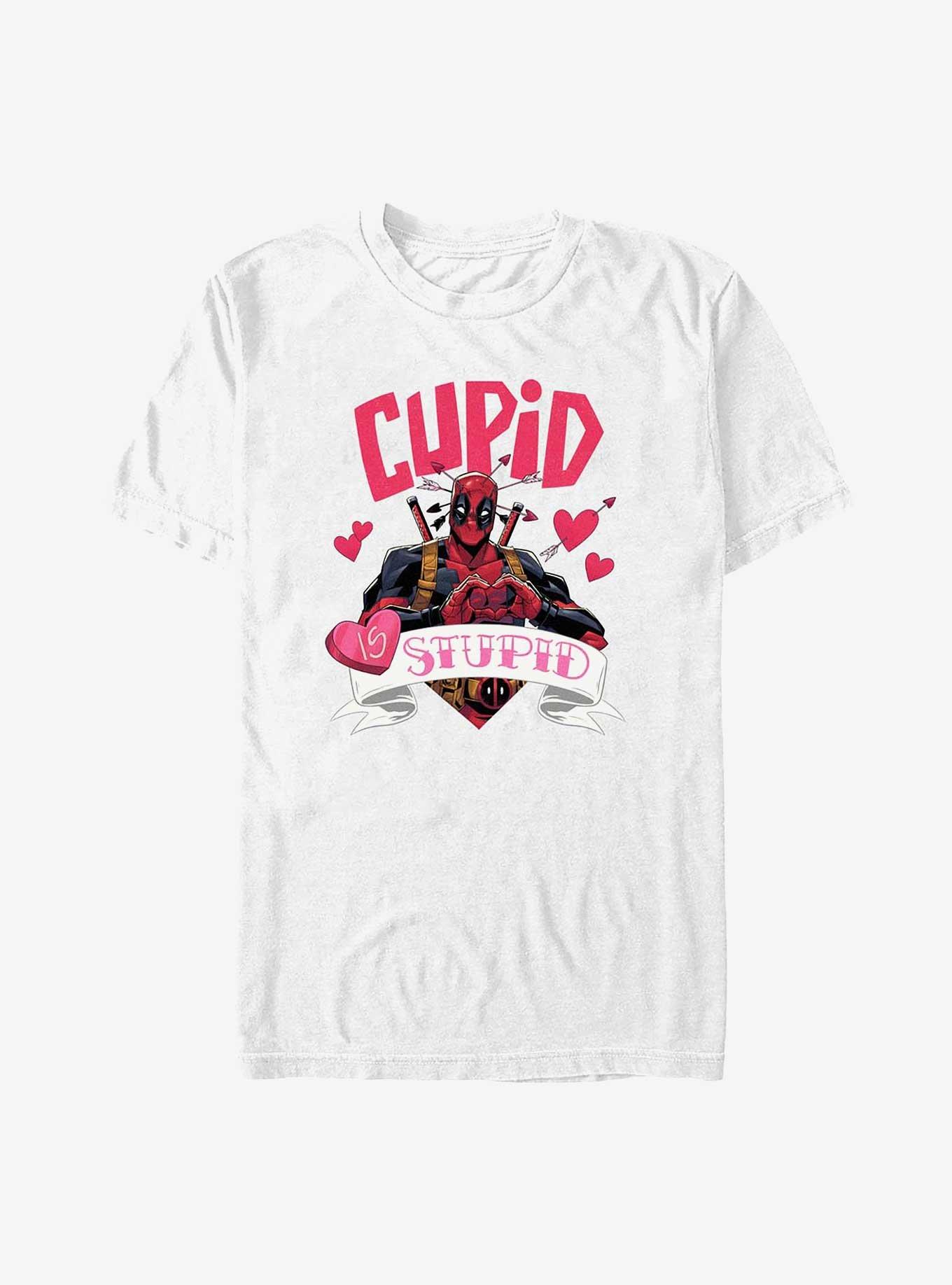 Marvel Deadpool Cupid Is Stupid T-Shirt, , hi-res