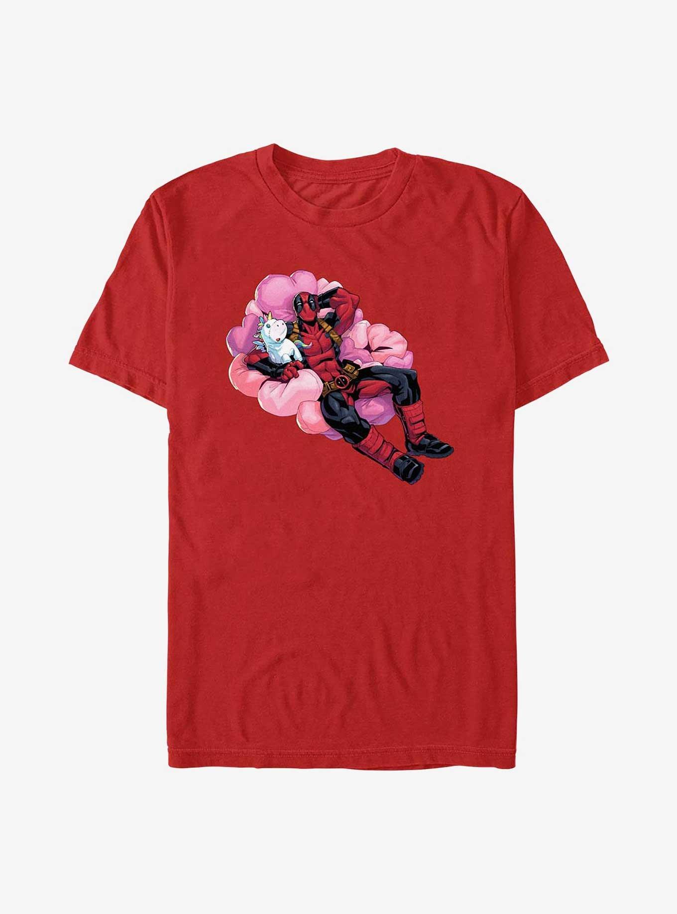 Marvel Deadpool Love And Unicorn T-Shirt, , hi-res