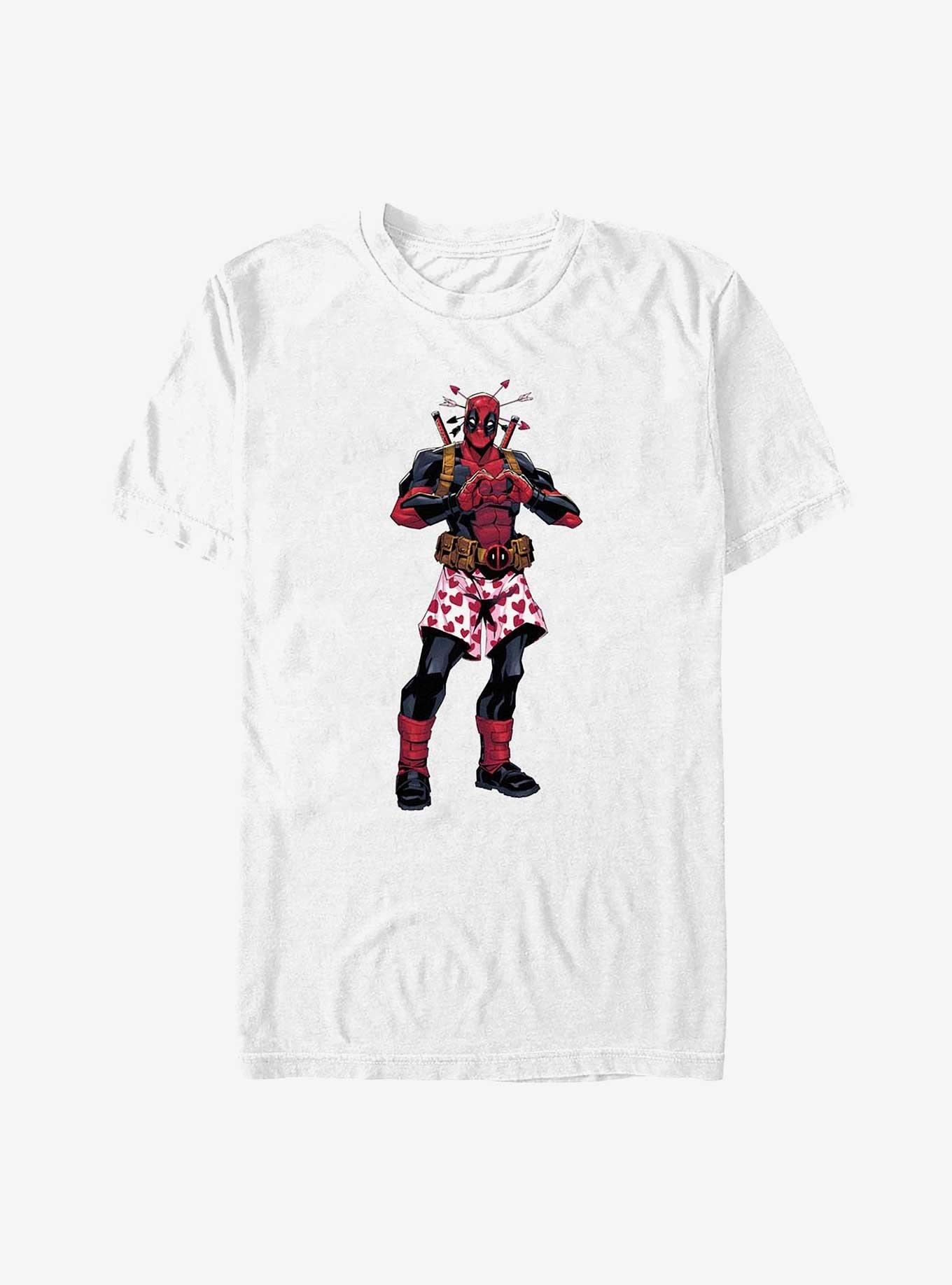 Marvel Deadpool Heart Hands T-Shirt, , hi-res