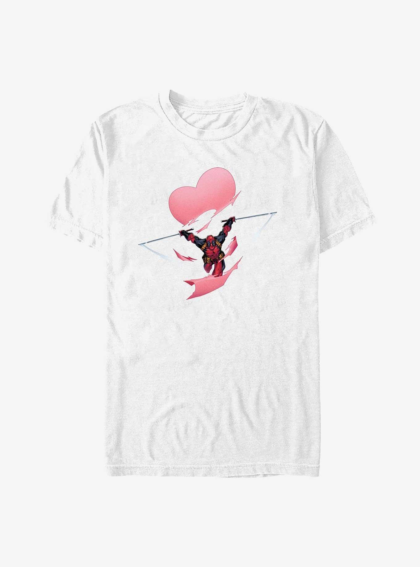 Marvel Deadpool Broken Heart T-Shirt, , hi-res