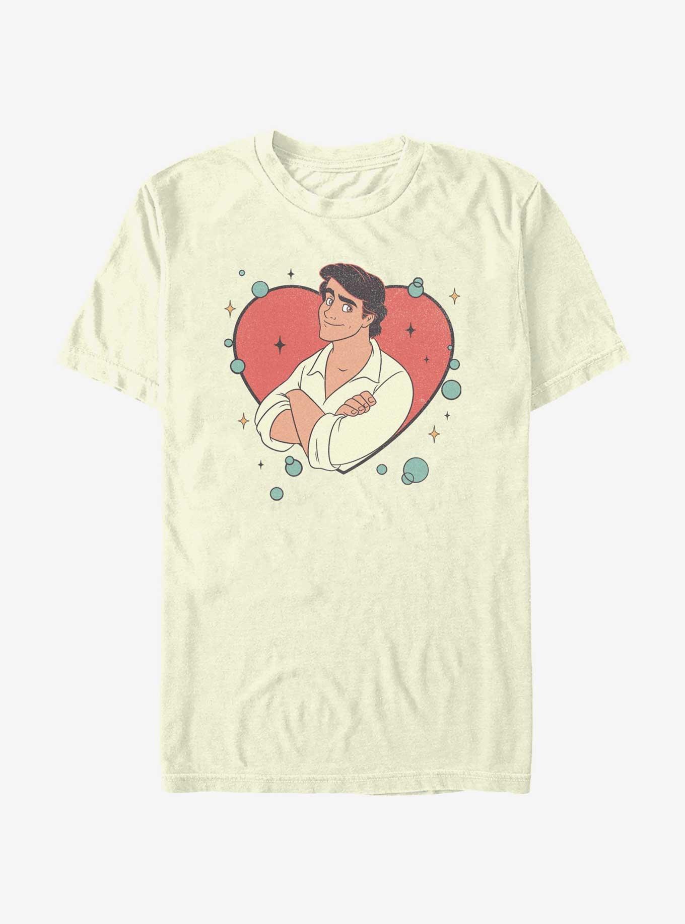 Disney Princesses The Little Mermaid Prince Eric Heart Lock Up T-Shirt, , hi-res