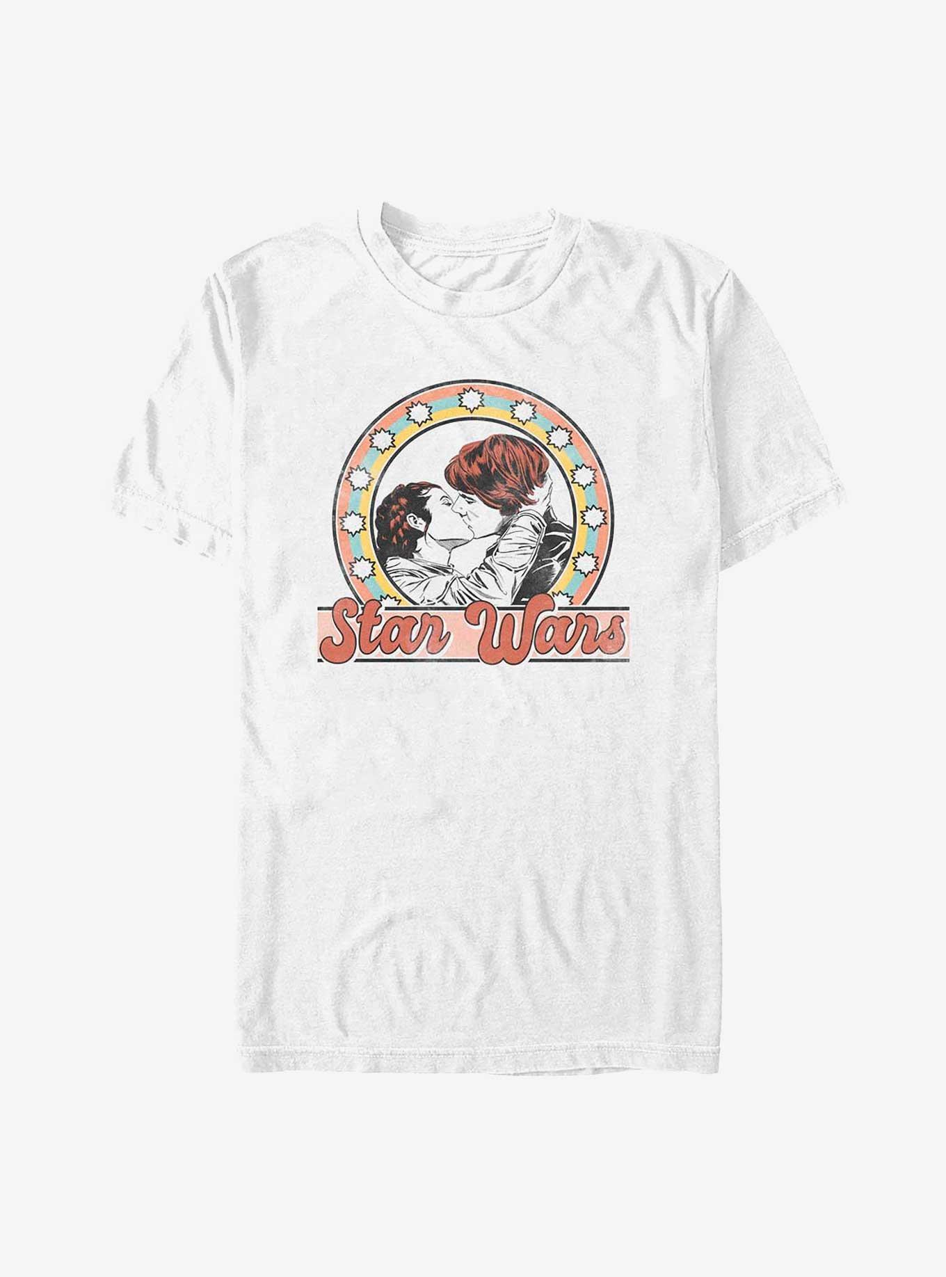 Star Wars Han Solo & Princess Leia Kiss T-Shirt
