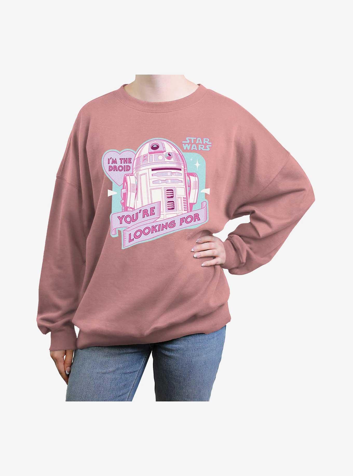 Star Wars R2-D2 The Droid You Are Looking For Girls Oversized Sweatshirt, , hi-res