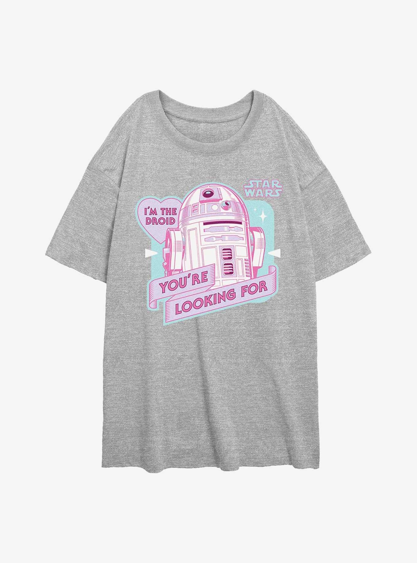 Star Wars R2-D2 The Droid You Are Looking For Girls Oversized T-Shirt, , hi-res