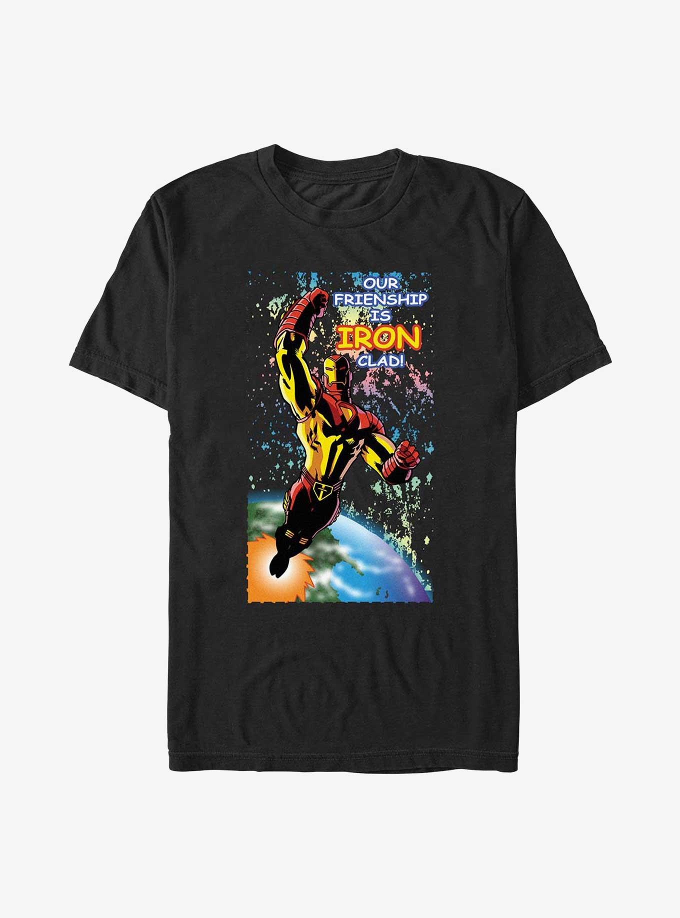 Marvel Iron Man Friendship Is Iron Clad T-Shirt