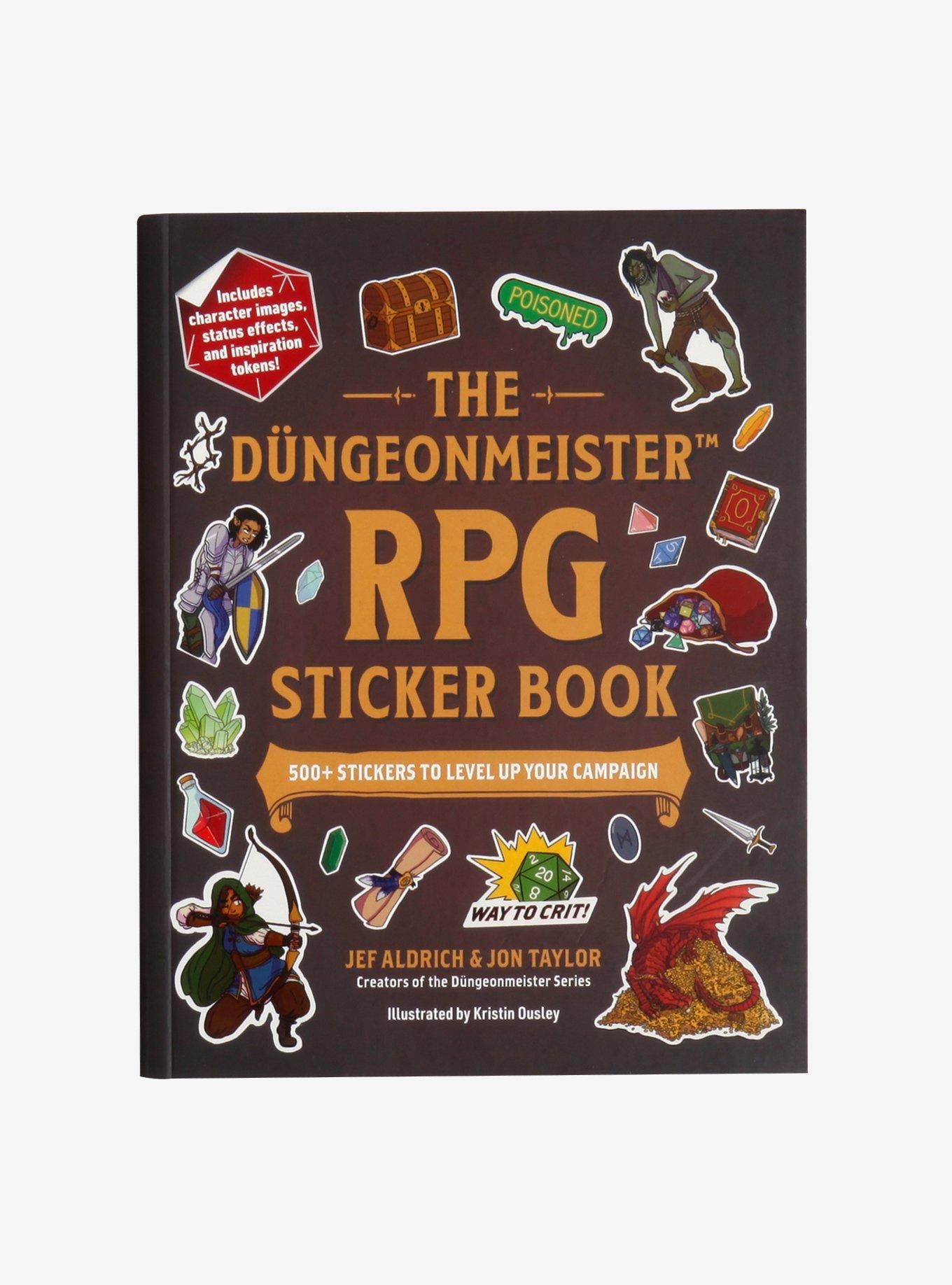 The Dungeonmeister RPG Sticker Book, , hi-res