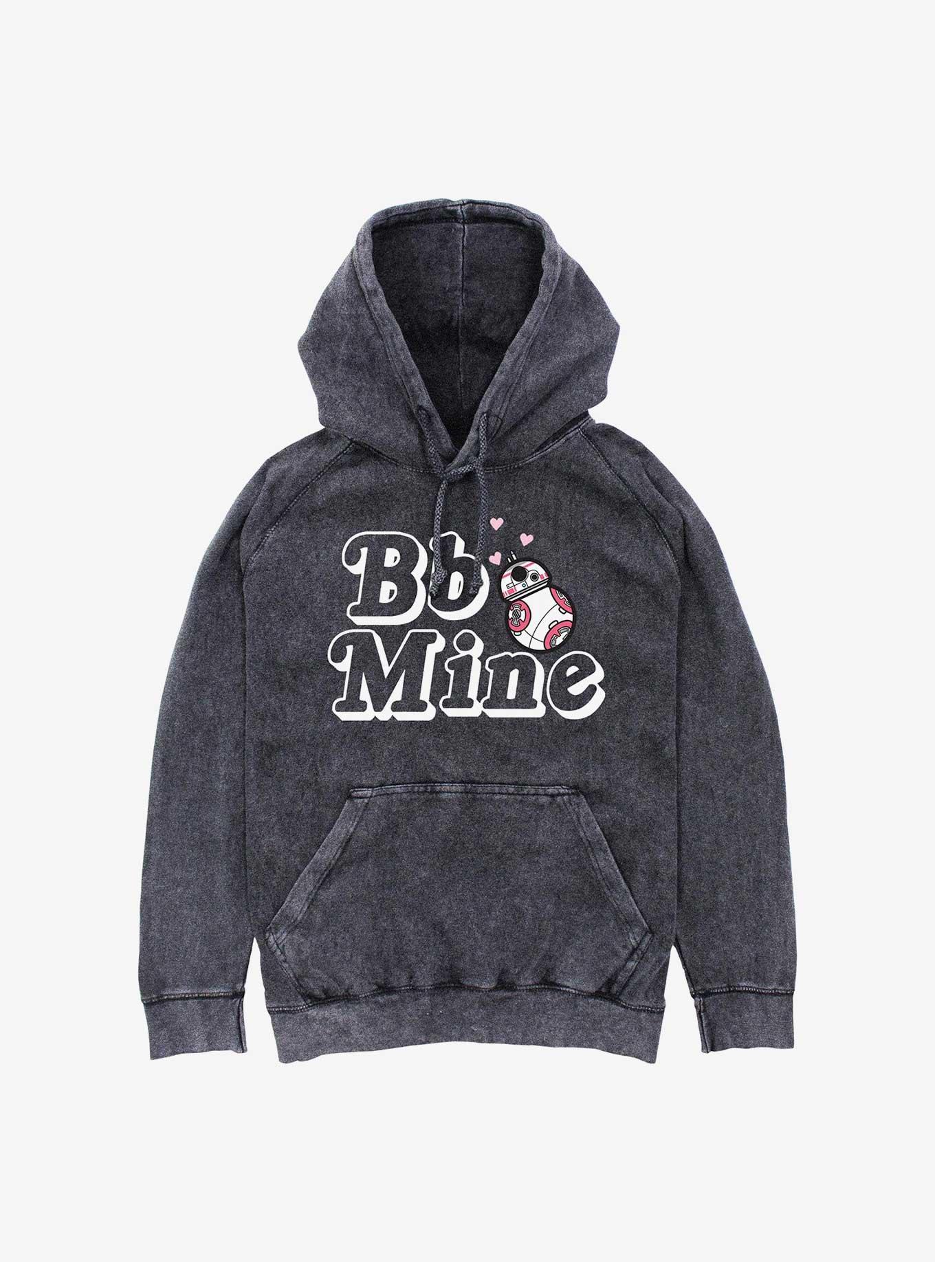 Star Wars Bb Mine Hearts Mineral Wash Hoodie, , hi-res