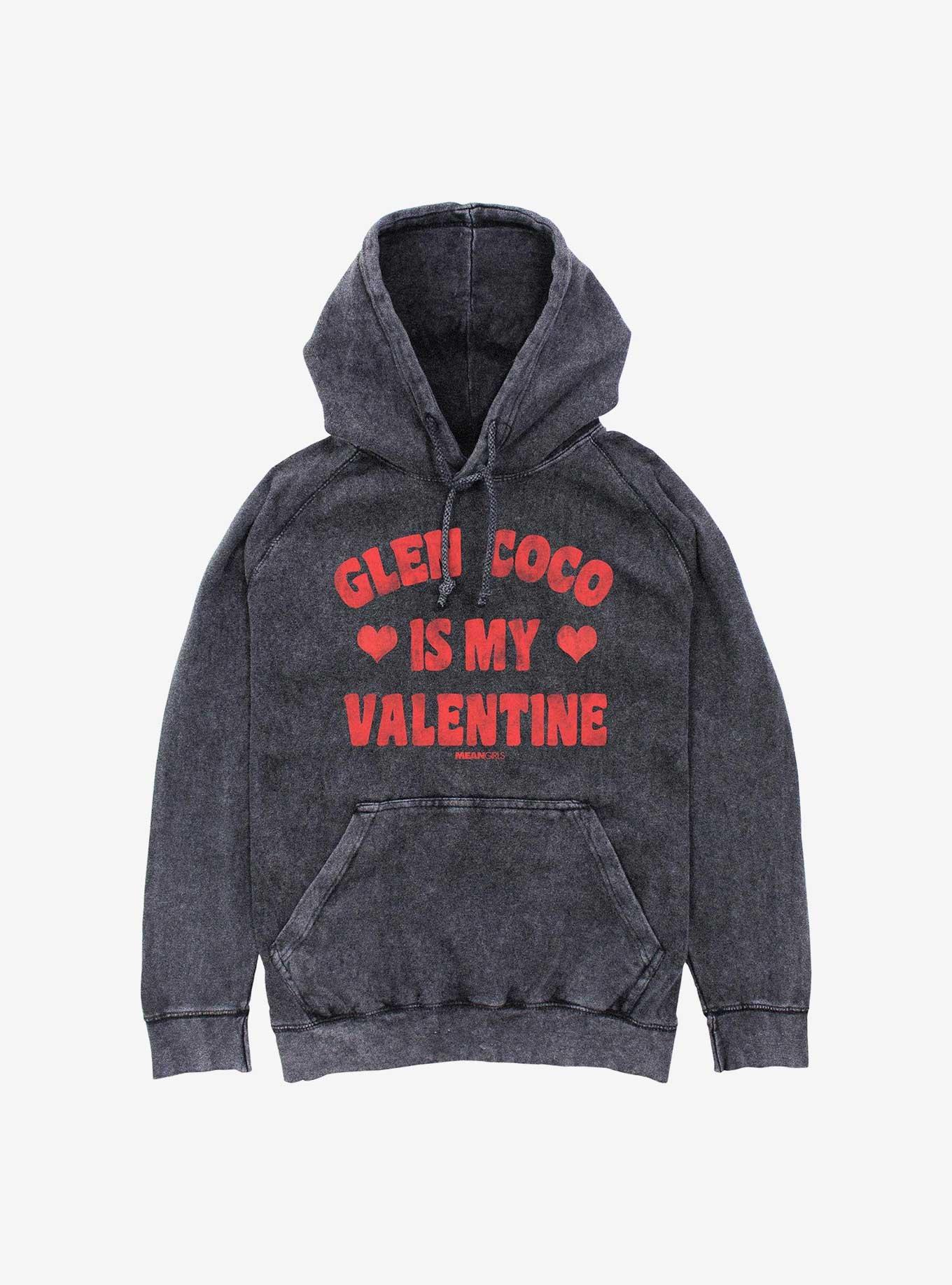 Mean Girls Glen Coco Is My Valentine Mineral Wash Hoodie, , hi-res