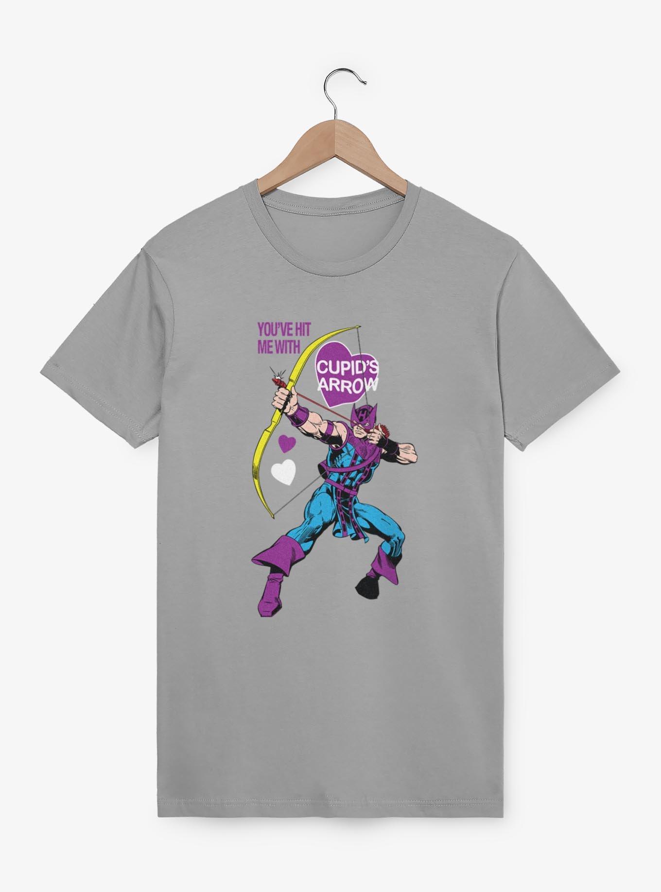 Marvel Hawkeye Youve Hit Me With Cupids Arrow T-Shirt, , hi-res