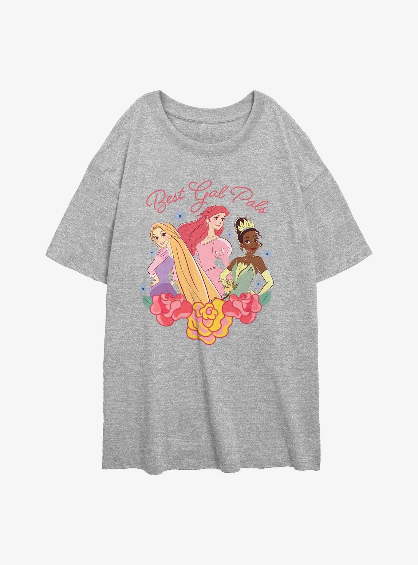 Disney Princess Best Gal Pals Womens Oversized T-Shirt, , hi-res