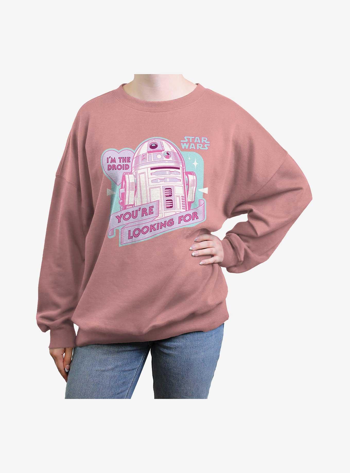 Star Wars Im The Droid Youre Looking For Womens Oversized Sweatshirt, , hi-res