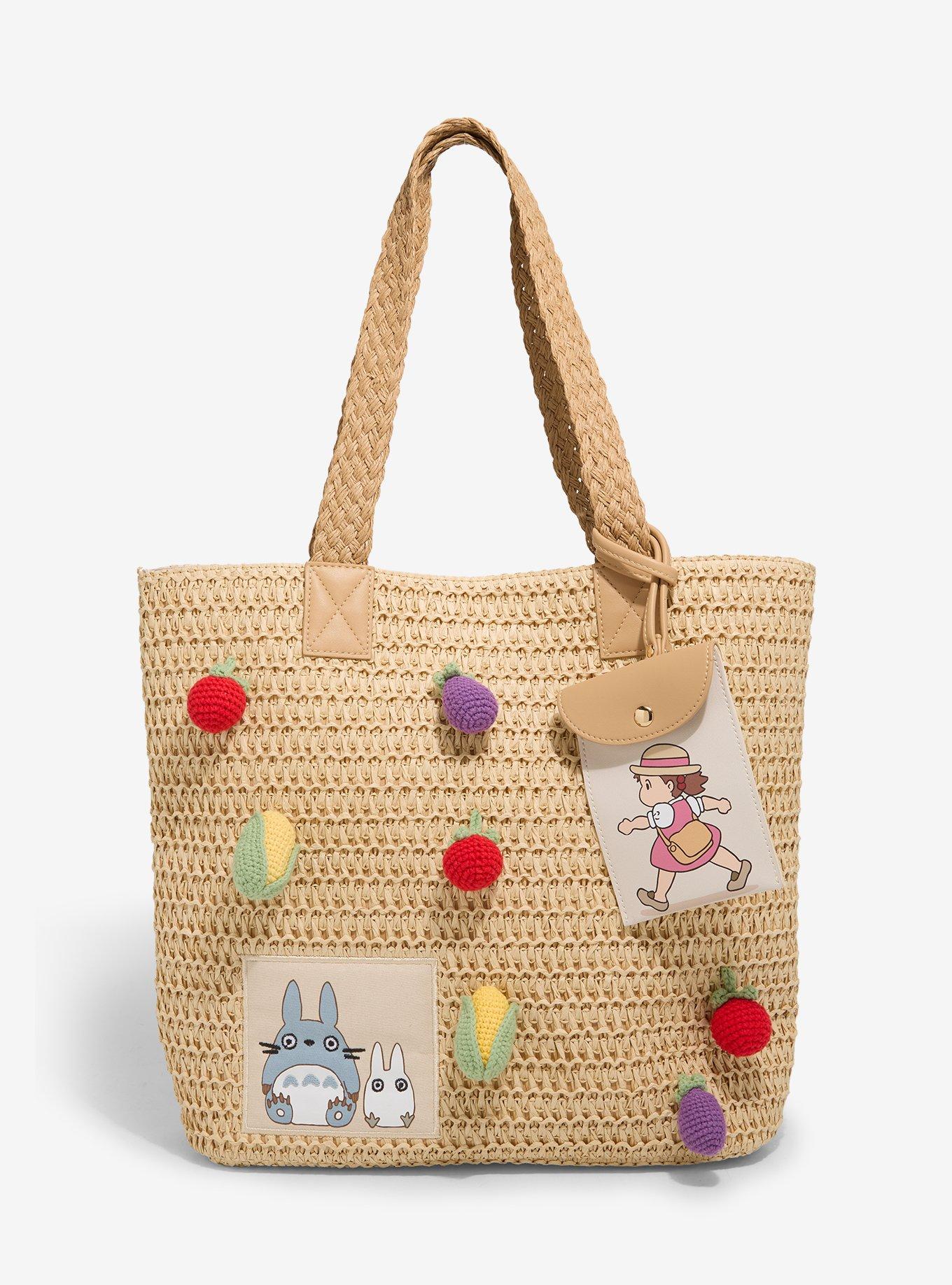 Studio Ghibli&reg; My Neighbor Totoro Knit Veggie Tote - BoxLunch Exclusive, , hi-res
