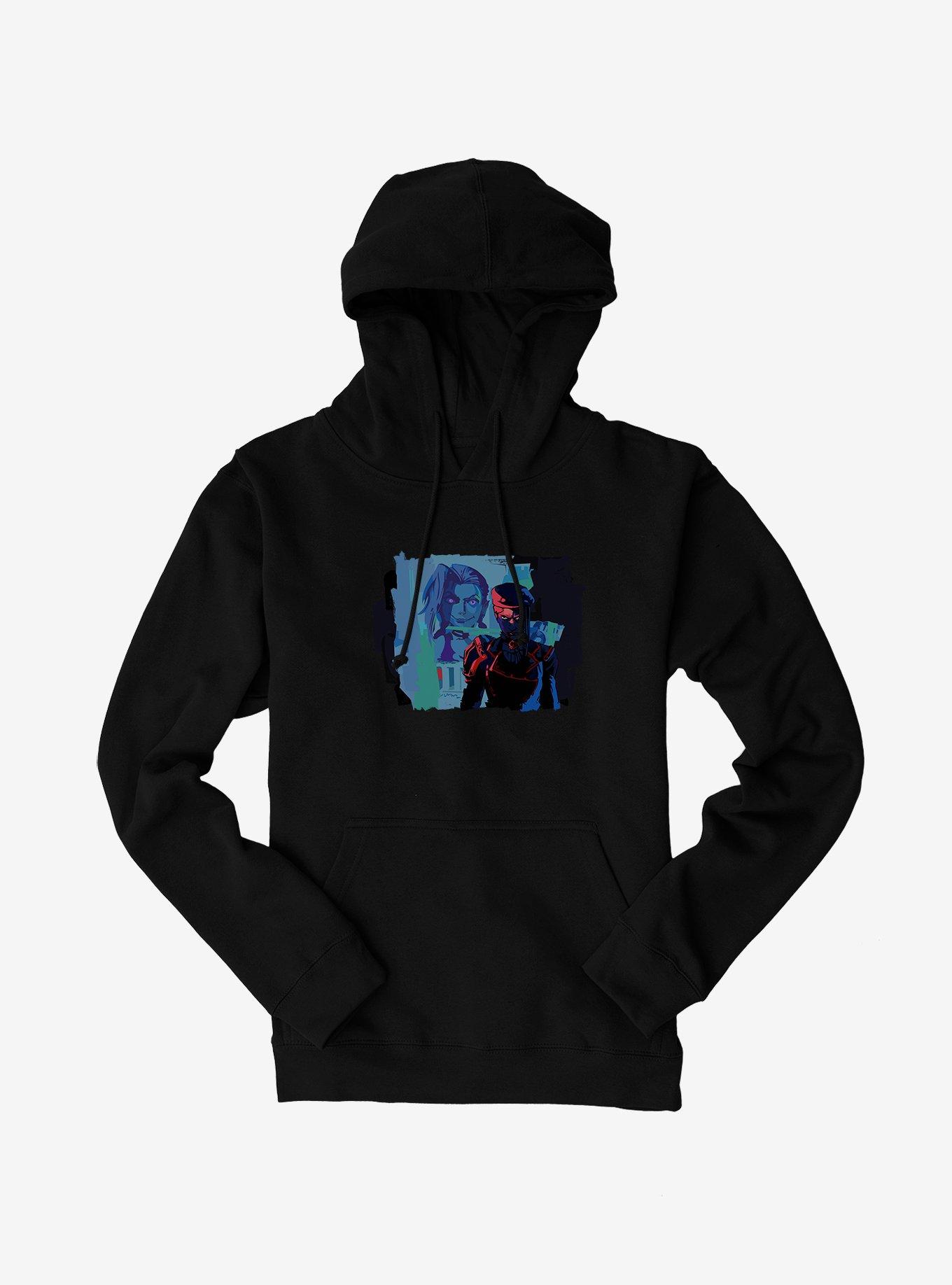 Arcane Eyes Of Jinx Hoodie, BLACK, hi-res