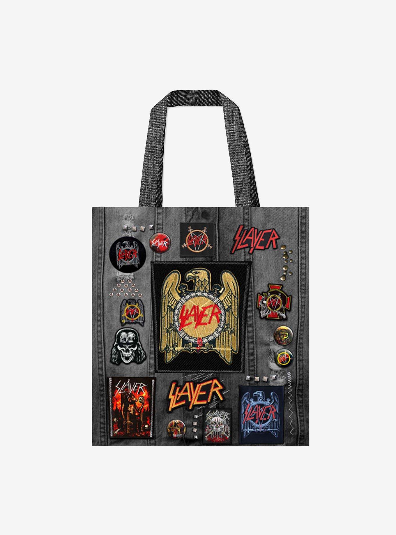 Slayer Patches Tote Bag, , hi-res