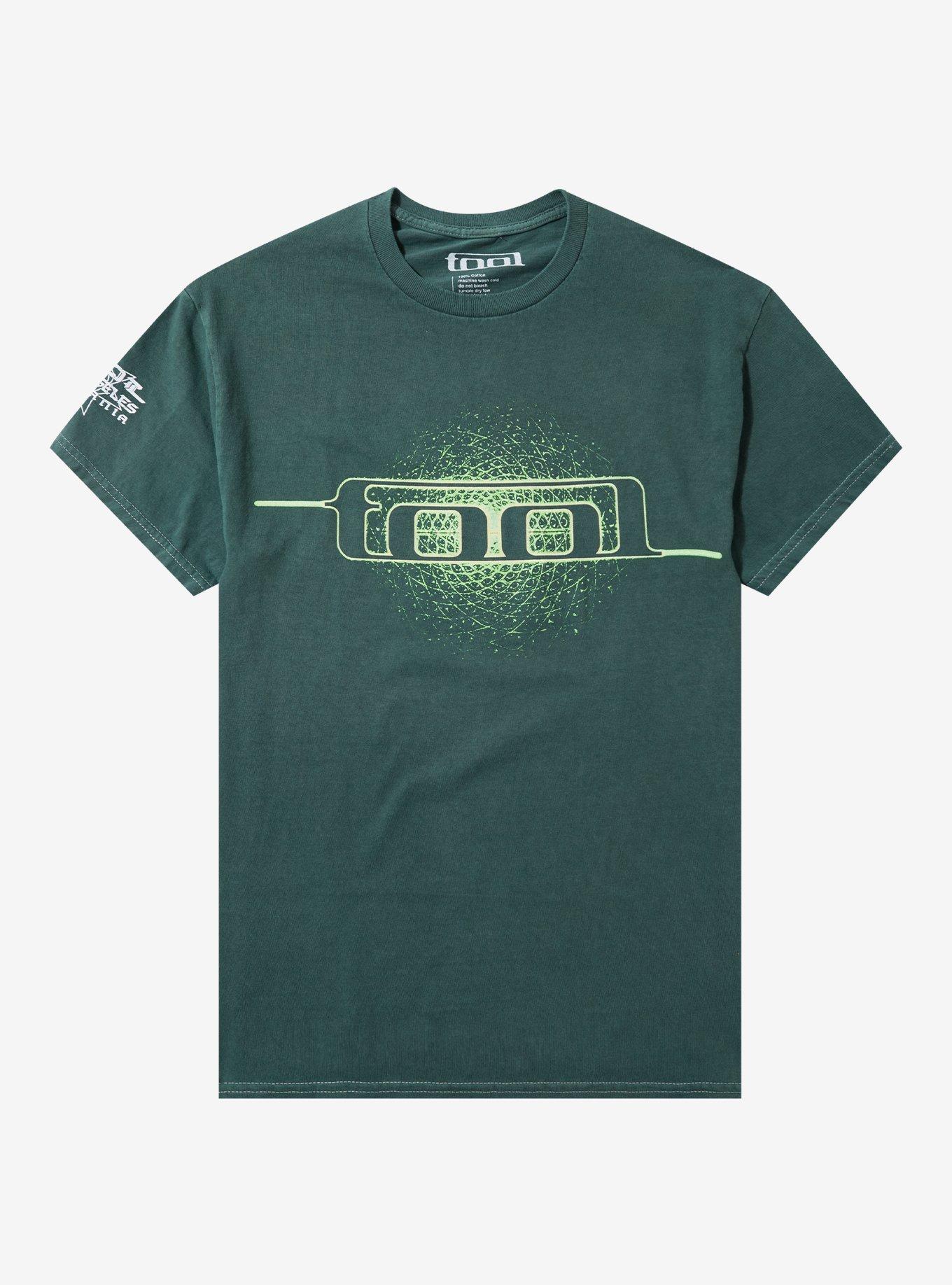 Tool Green Spiral Pigment-Dyed Girls T-Shirt, , hi-res