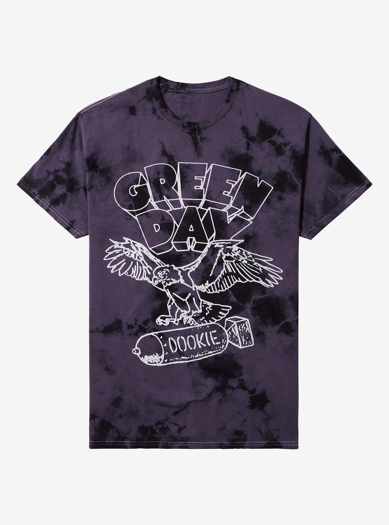 Green Day Dookie Bird Tie-Dye Girls T-Shirt, , hi-res