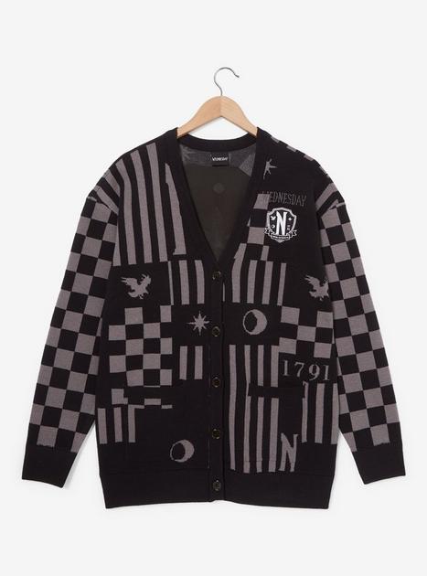 トップス Black Weirdos Checker Cardigan M トップス Black Weirdos Checker Cardigan M one track mind