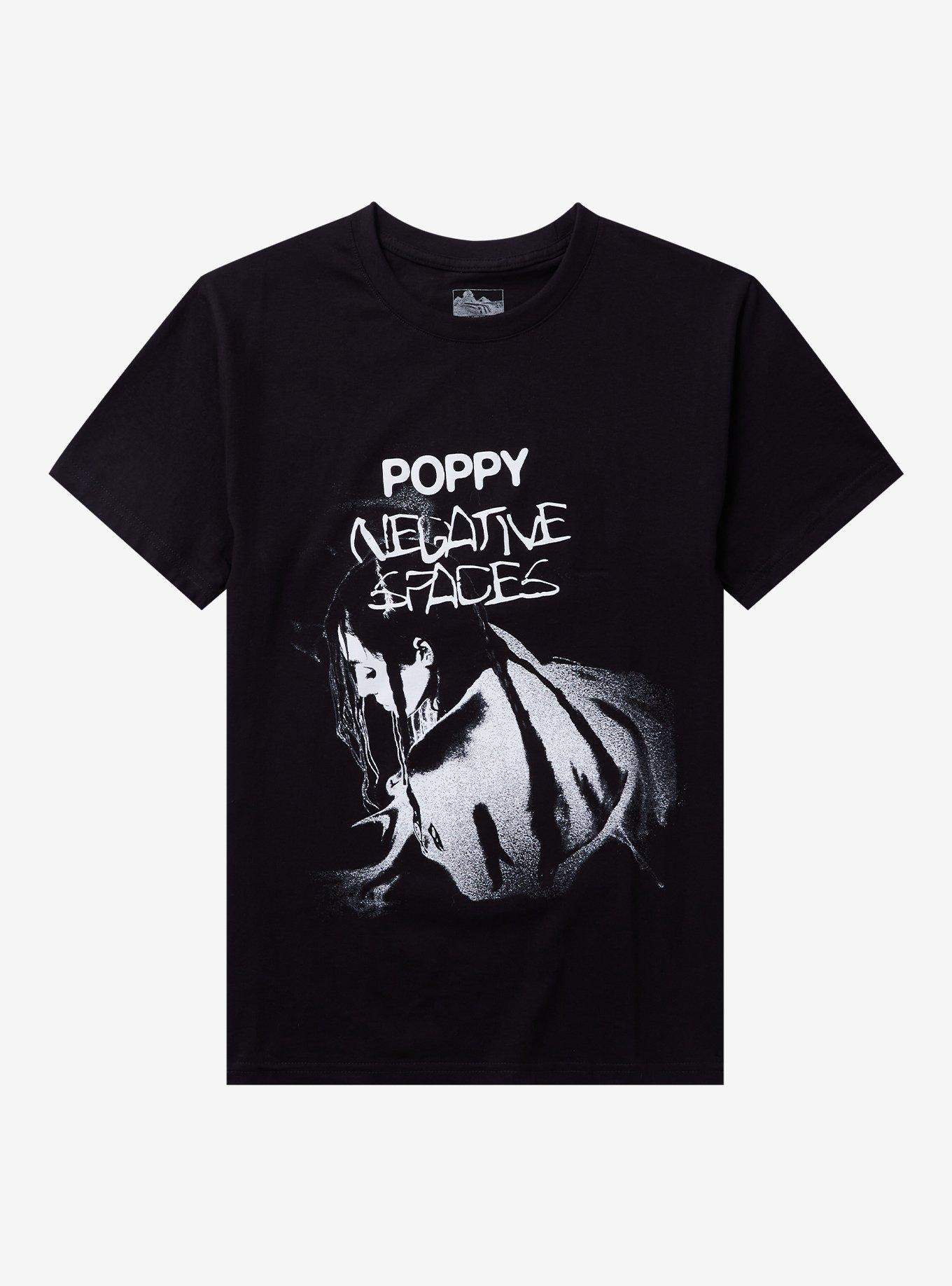 Poppy Negative Spaces T-Shirt, , hi-res