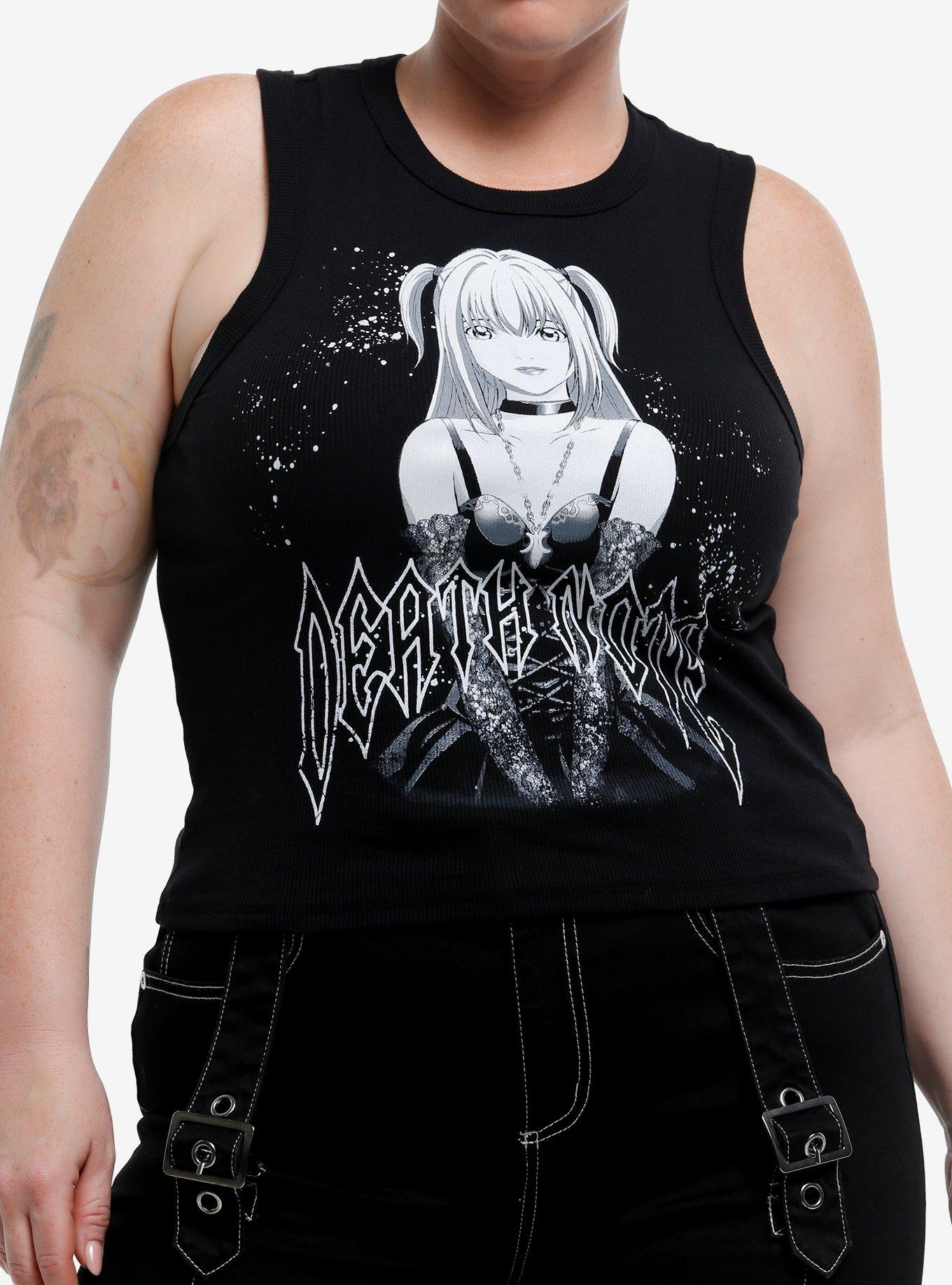 Death Note Misa Jumbo Print Girls Racerback Tank Top Plus Size, , hi-res