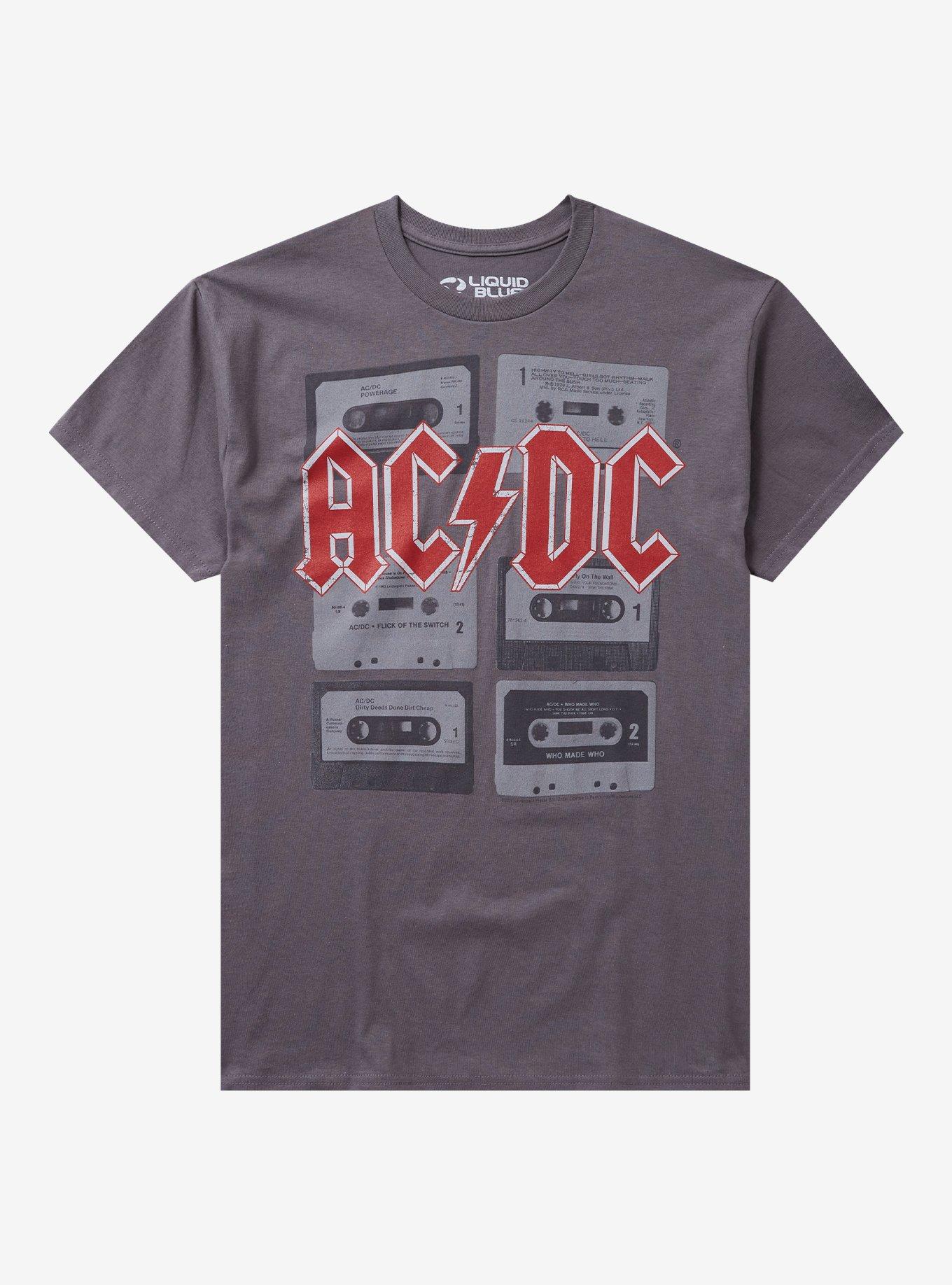 AC/DC Cassette Tapes T-Shirt, , hi-res