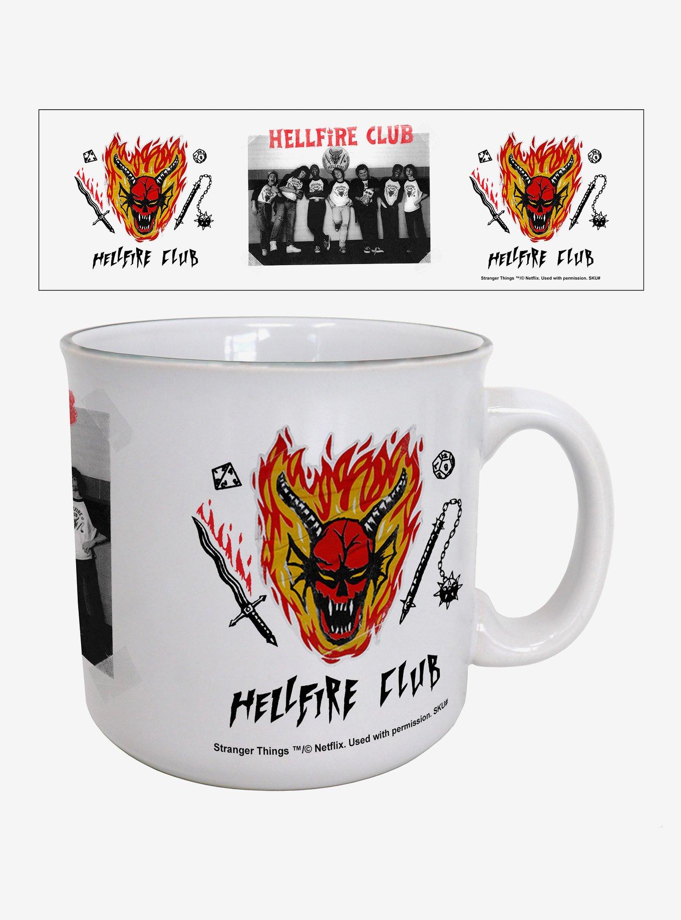 Stranger Things Hellfire Club 20oz Camper Mug, , hi-res