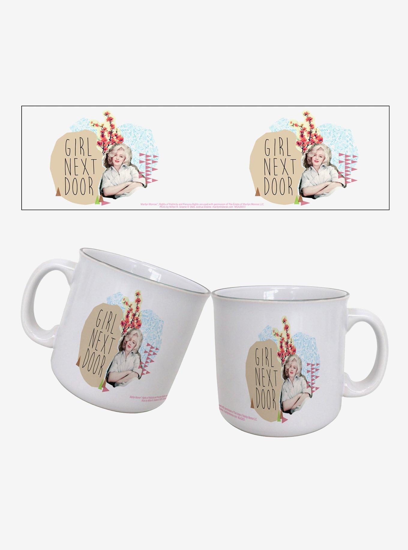 Marilyn Monroe Girl Next Door 20oz Camper Mug, , hi-res