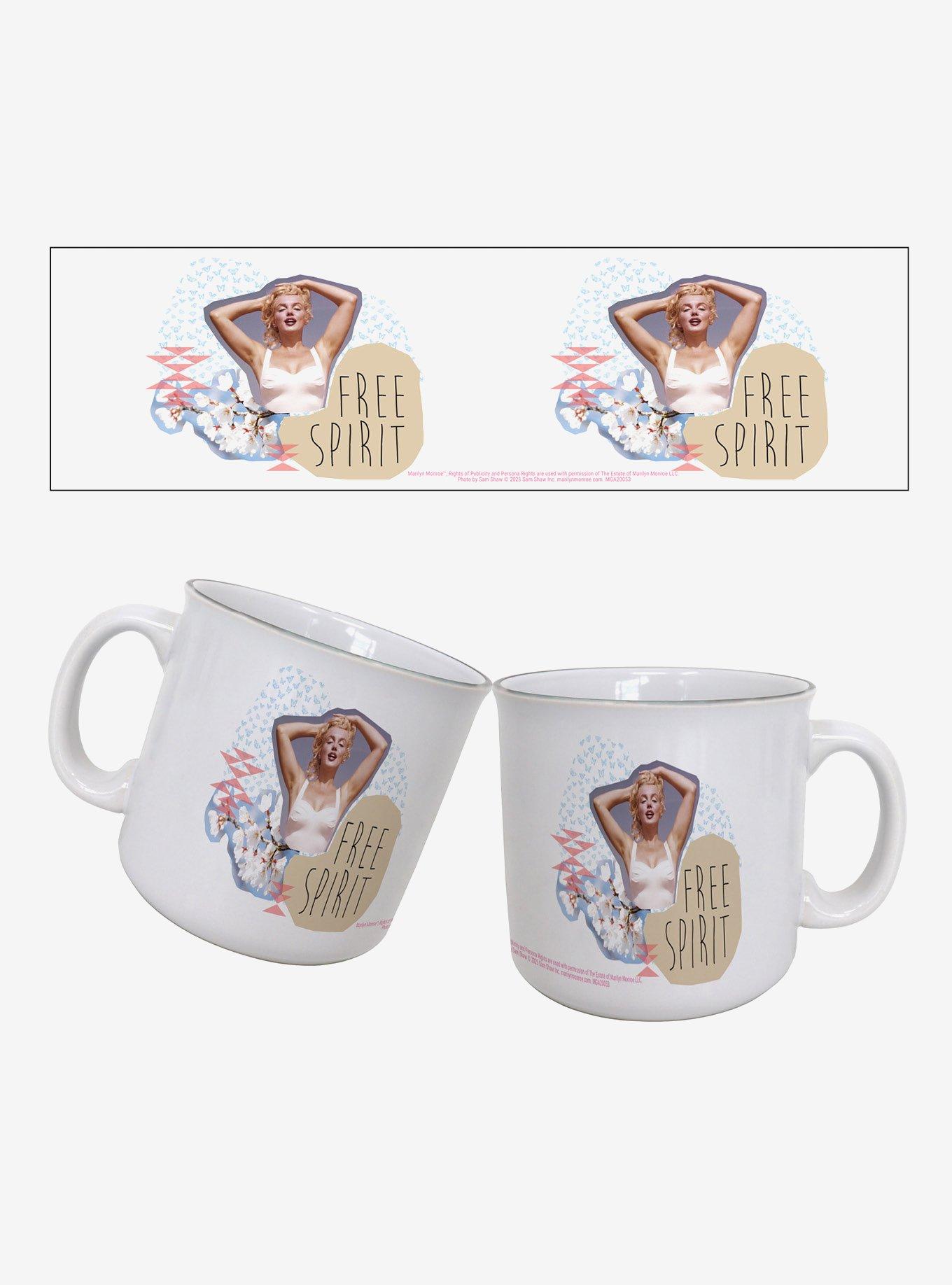 Marilyn Monroe Free Spirit 20oz Camper Mug, , hi-res