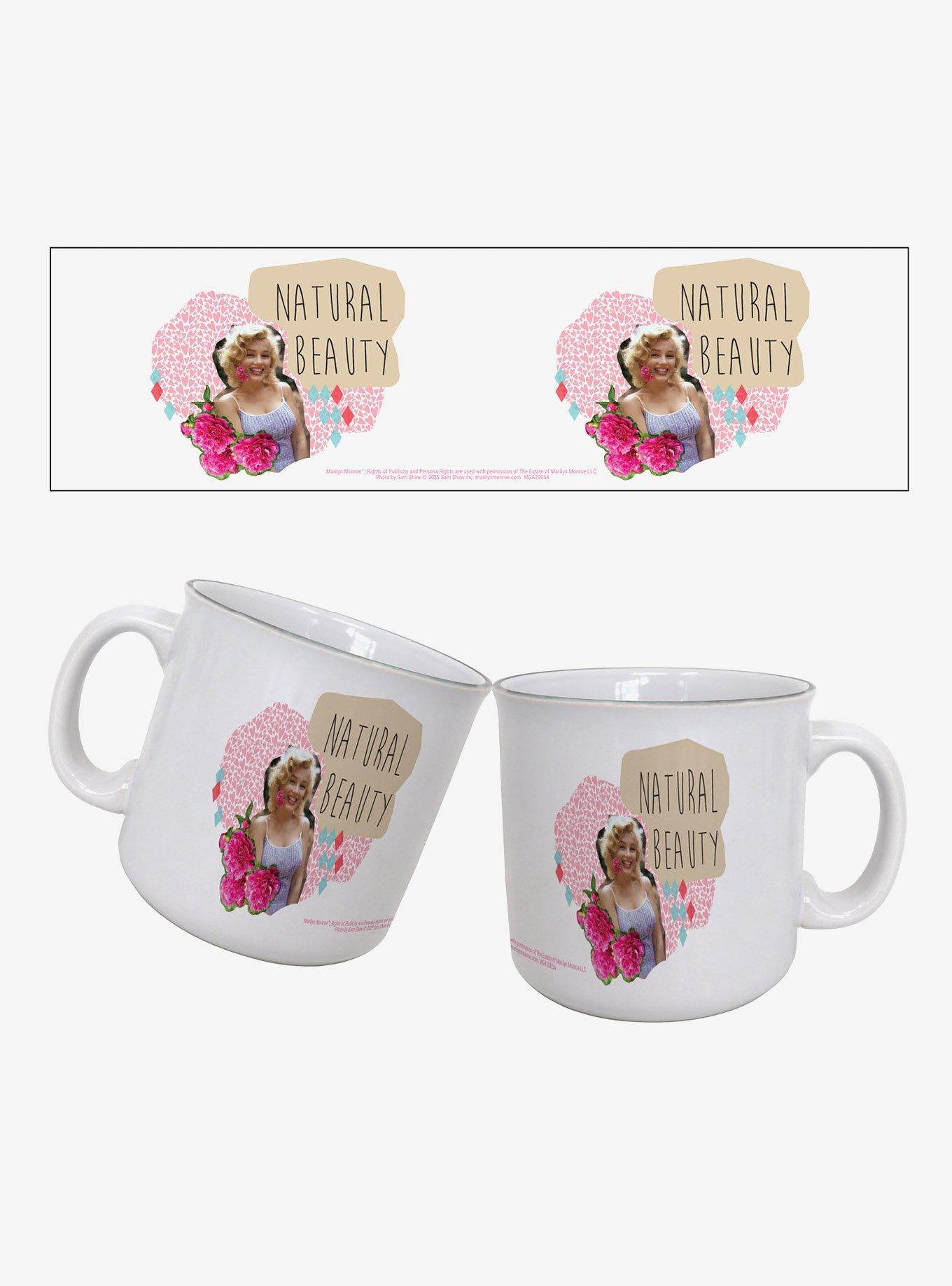 Marilyn Monroe Natural Beauty 20oz Camper Mug, , hi-res