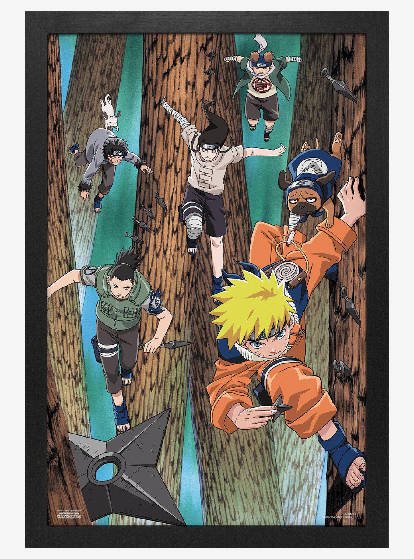 Naruto Shippuden Naruto Woods Framed Wall Art, , hi-res