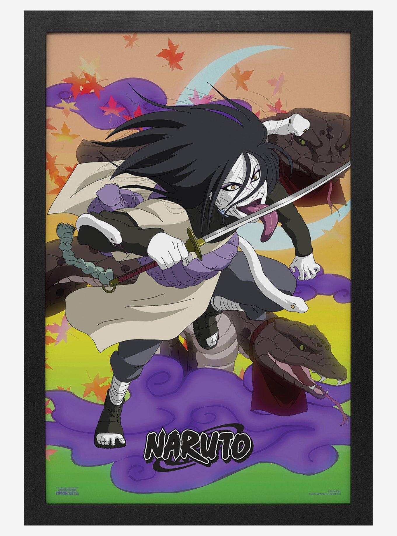 Naruto Shippuden Orochimaru S2 Framed Wall Art, , hi-res