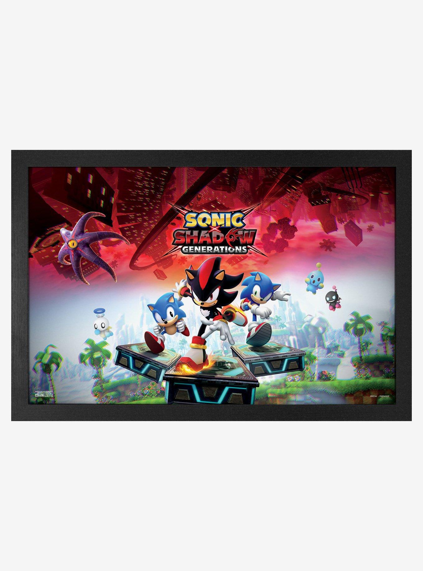 Sonic Shadow Generations Shadow Generations Framed Wall Art, , hi-res