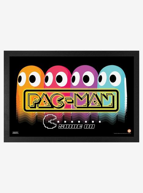 Pac-Man Shine On Ghosts Framed Wall Art | Hot Topic