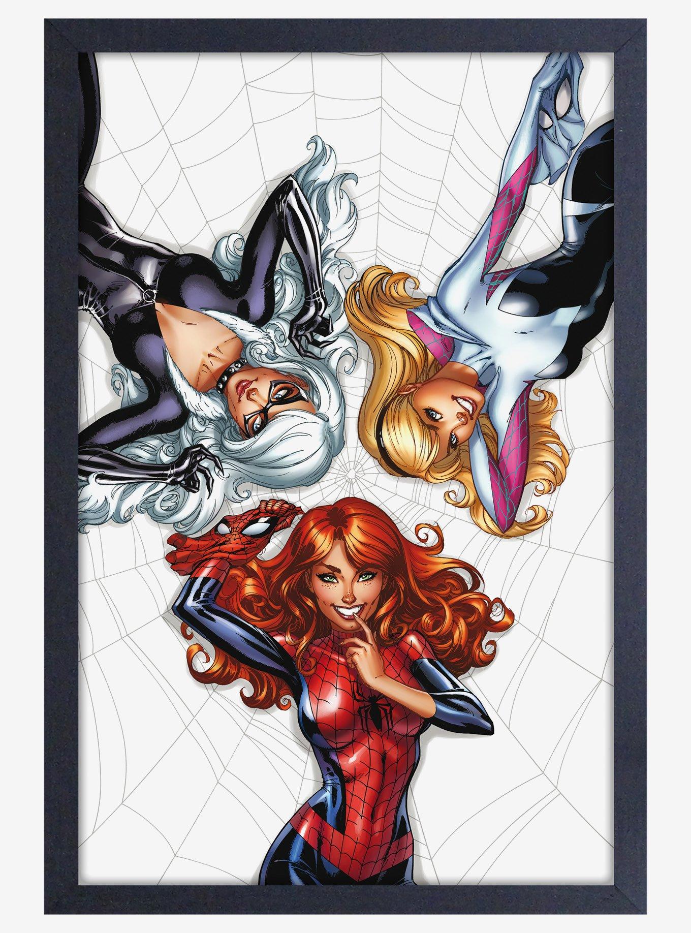 Marvel Ladies of Marvel Framed Wall Art, , hi-res
